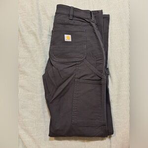 Women’s Grey Carhartt Pants Relaxed Fit